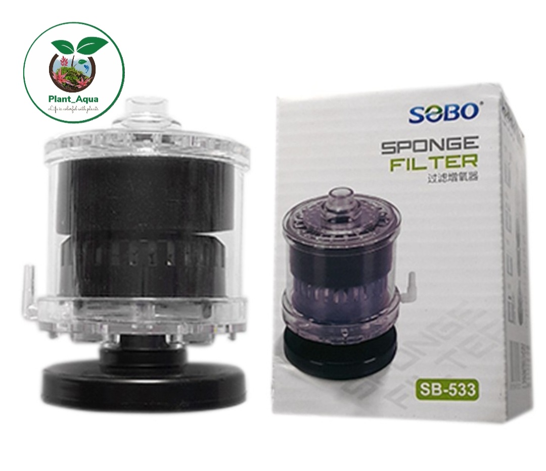 بیوفیلتر مدیا دار سوبو SB533 سوبو (SOBO Aquarium Sponge Filter SB533