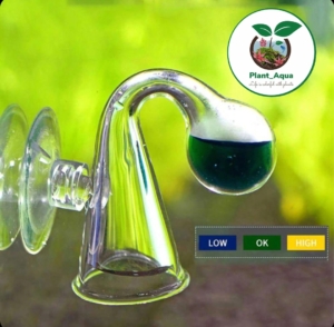 تست و نشانگر گاز CO2 در آکواریوم پلنت